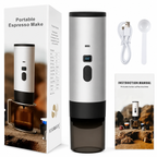 Premium 15 Bar Portable Espresso Machine Wireless Coffee Maker 3 in 1 Capsule Ground Self Heating Rechargeable Travel Espresso Coffee Maker