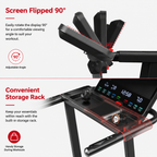 Premium 15% Incline Folding Treadmill 3.0HP Quiet Brushless Motor Dual Cushion Shock Absorption LED Display Home Cardio Walking Machine
