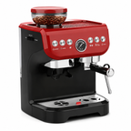 Premium 20 Bar Semi Automatic Espresso Machine 1560W Commercial Coffee Maker 2.5L Water Tank Milk Frother Steam Cappuccino Latte Home Office Use