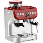 Premium 20 Bar Semi Automatic Espresso Machine 1560W Commercial Coffee Maker 2.5L Water Tank Milk Frother Steam Cappuccino Latte Home Office Use