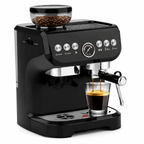 Premium 20 Bar Semi Automatic Espresso Machine 1560W Commercial Coffee Maker 2.5L Water Tank Milk Frother Steam Cappuccino Latte Home Office Use