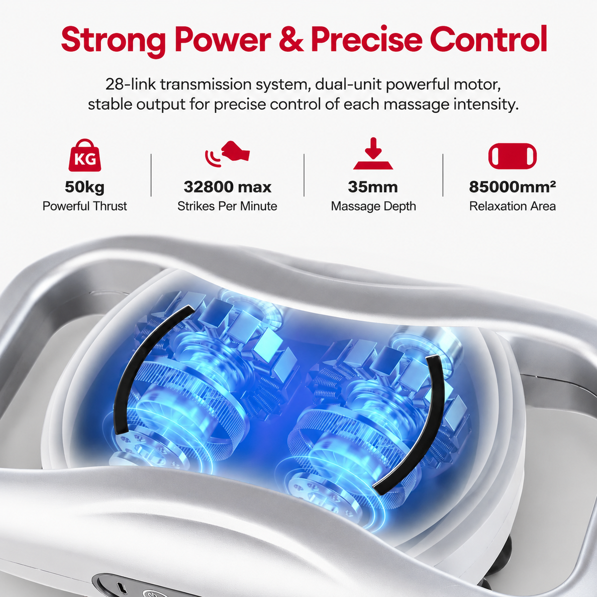 Premium 30 Head Massage Gun High Frequency Vibration Muscle Massager Fascia Therapy Full Body Percussion Device Portable Rechargeable USB-C