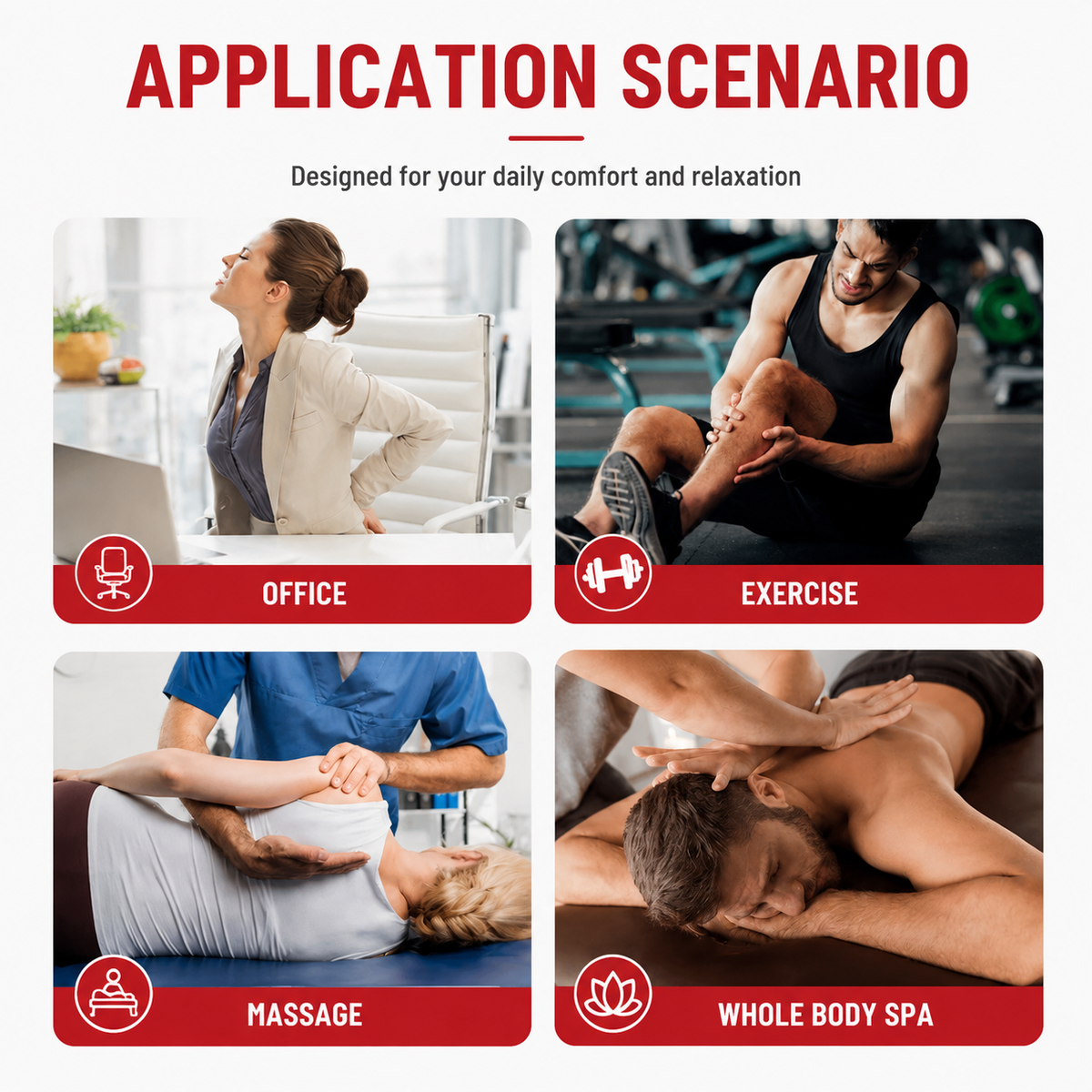 Premium 30 Head Massage Gun High Frequency Vibration Muscle Massager Fascia Therapy Full Body Percussion Device Portable Rechargeable USB-C