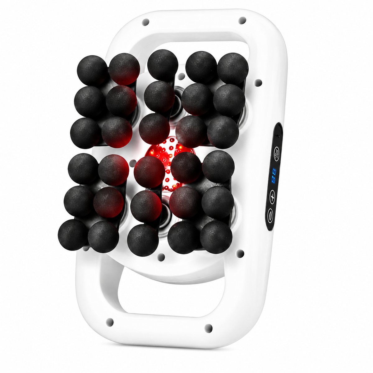 Premium 30 Head Massage Gun High Frequency Vibration Muscle Massager Fascia Therapy Full Body Percussion Device Portable Rechargeable USB-C