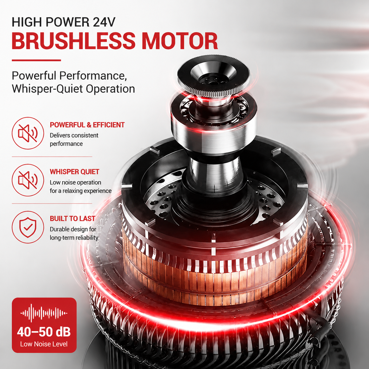 Premium 30-Level Massage Gun Deep Tissue Muscle Massager Body Neck Electric Percussion Therapy Device Noise Reduction Portable Recovery Tool