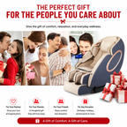 Premium 4D Massage Chair SL-Track Full Body Shiatsu Recliner Zero Gravity Electric Massage Chair Yoga Stretching Foot Roller Heat Bluetooth Home Relaxation Chair