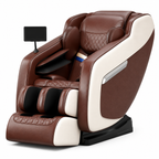 Premium 4D Zero Gravity Massage Chair Full Body Shiatsu Recliner Heating Airbag Compression Bluetooth Music Home Relaxation Ergonomic Comfort Furniture Use