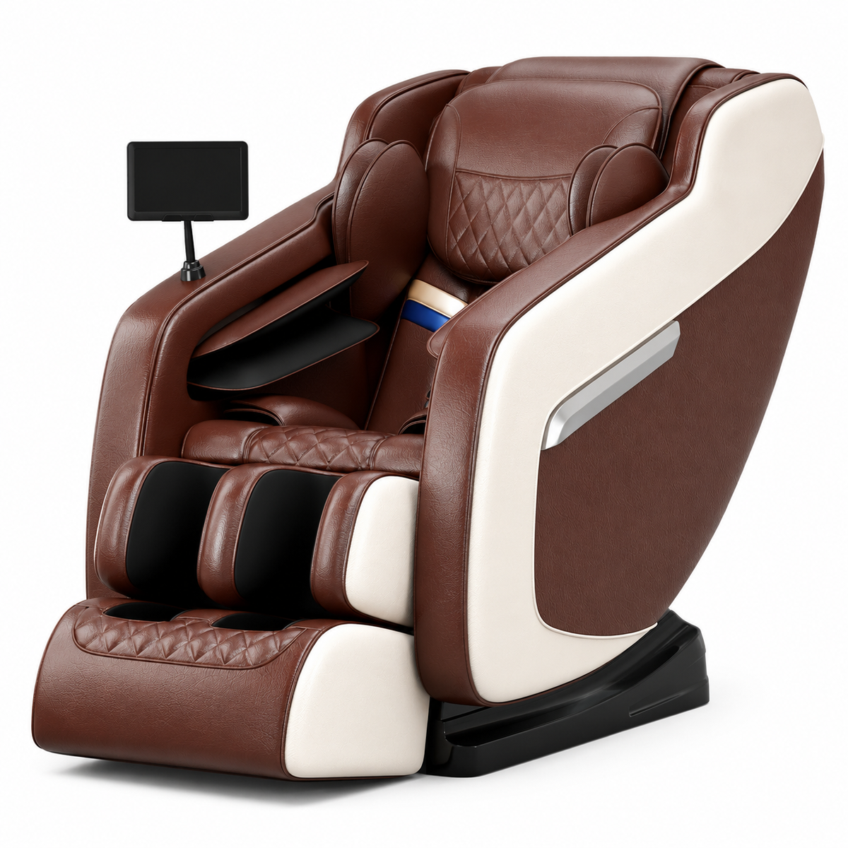 Premium 4D Zero Gravity Massage Chair Full Body Shiatsu Recliner Heating Airbag Compression Bluetooth Music Home Relaxation Ergonomic Comfort Furniture Use