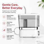 Premium 600ML Oral Irrigator Electric Water Flosser 10 Modes IPX7 Waterproof Rechargeable Dental Cleaner 4 Tips Adjustable Pressure Oral Care