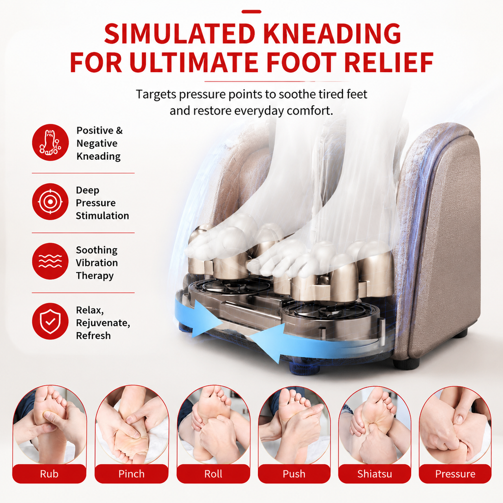 Premium Electric Full Body Massage Cushion Shiatsu Kneading Neck Back Waist Leg Massager Infrared Heating Vibration Seat Home Office Chair Use