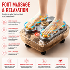 Premium Foot Spa Bath Massager with Heat 12 Rollers Digital Temperature Control Pedicure Stone Adjustable Timer Foot Soak Relaxation Home Care Device