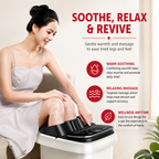 Premium Foot Spa Bath Massager with Heat 12 Rollers Digital Temperature Control Pedicure Stone Adjustable Timer Foot Soak Relaxation Home Care Device