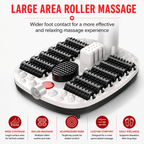 Premium Foot Spa Bath Massager with Heat 12 Rollers Digital Temperature Control Pedicure Stone Adjustable Timer Foot Soak Relaxation Home Care Device