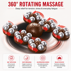 Premium Foot Spa Bath Massager with Heat 12 Rollers Digital Temperature Control Pedicure Stone Adjustable Timer Foot Soak Relaxation Home Care Device