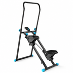 Premium Vertical Climber Machine Foldable Full Body Workout Cardio Trainer Adjustable Home Gym Climbing Machine with LCD Monitor Quiet Compact Design