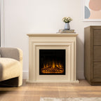 R.W.FLAME 36-inch Electric Fireplace with Mantel