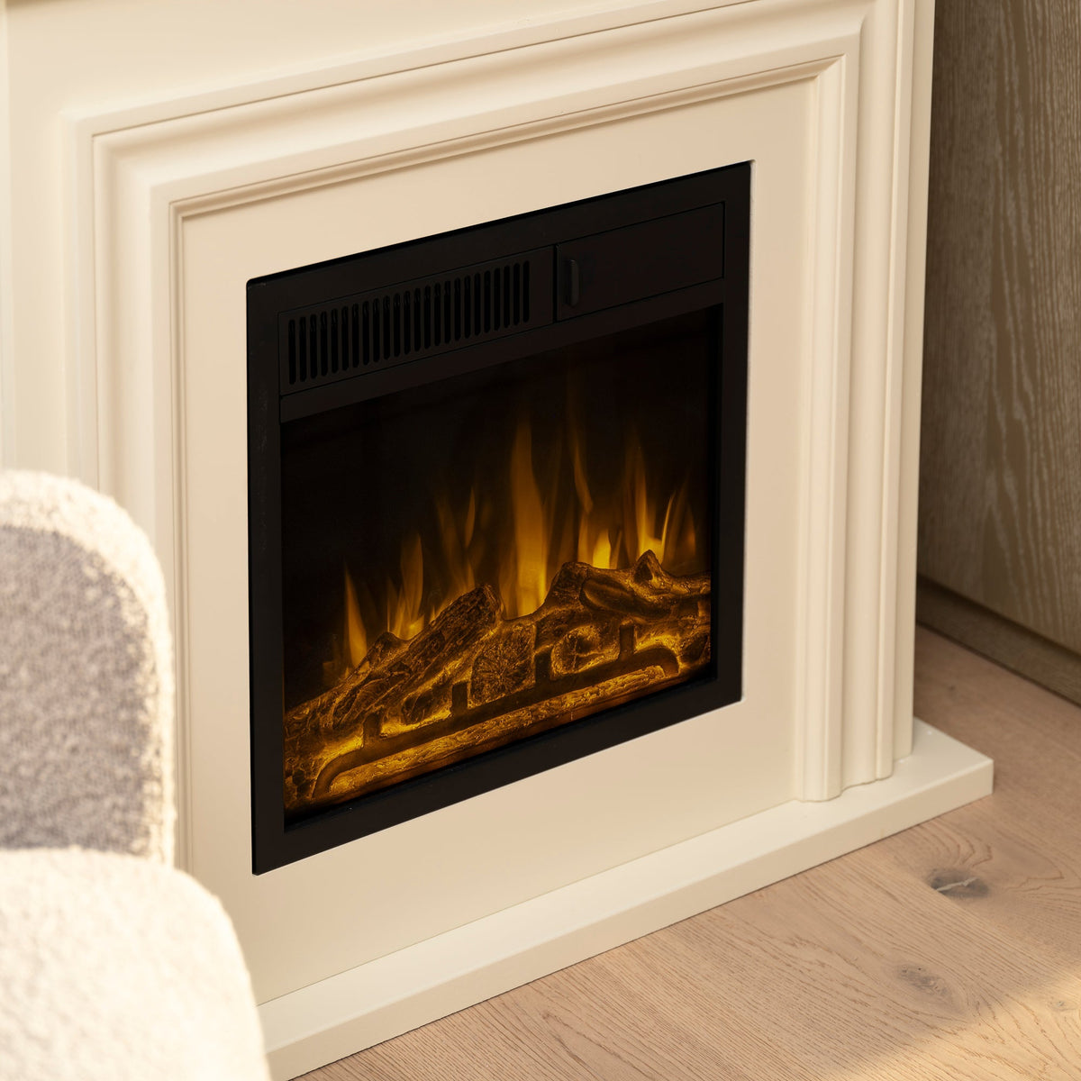 R.W.FLAME 36-inch Electric Fireplace with Mantel