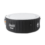 Spa Gonflable Rond En Vinyle Noir À 4 Jets Pour 4 Personnes Bestway