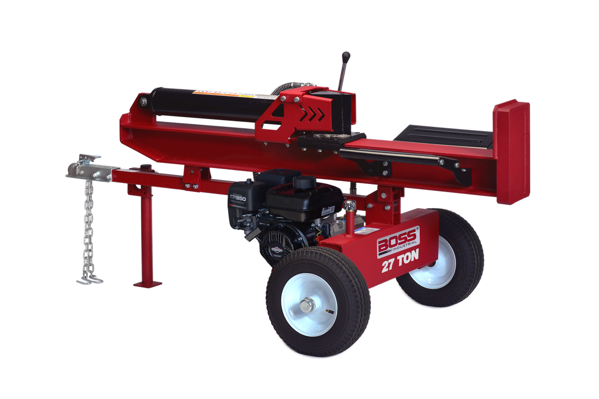 Boss Industrial 27-Ton Horizontal/Vertical Gas Log Splitter (WD27T)