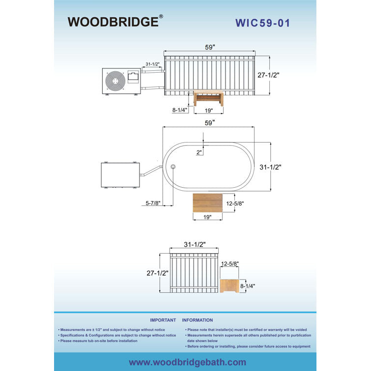 WoodBridge 110 1 – Person Hot Tub in Olive Pine
