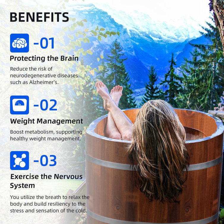 WoodBridge 110 1 – Person Hot Tub in Olive Pine