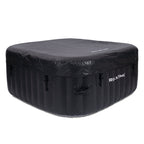 ZACHVO 120 Volt 3 – Person 120 – Jet Square Inflatable Hot Tub in Black