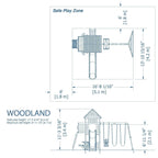 Woodland Swing Set