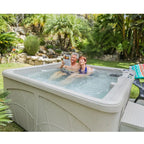 LS350DX 110 Volt 5-Person 28-Jet Rectangle Plug and Play Hot Tub with Ozonator