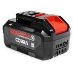 Cobra MX4140VX 41cm 40V MAX+ Lithium-Ion Push Cordless Lawn Mower (with 4Ah Battery & Charger)