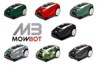 Cobra Mowbot 1200 Robotic Lawn Mower - Metallic Red