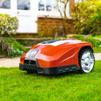 Cobra Mowbot 1200 Robotic Lawn Mower - Metallic Red