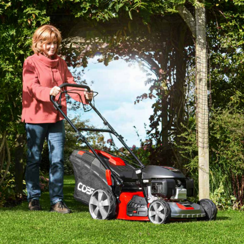 Cobra RM51SP80VX Twin 40V MAX+ Self-Propelled Rear Roller Cordless Lawn Mower (with 2 x 40V 4Ah Batteries & 2 x Fast Chargers)