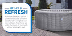 Jleisure Avenli 4 – Person 110 – Jet Vinyl Inflatable Hot Tub