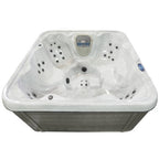 Luxuria Spas 4 – Person 51 – Jet Acrylic Square Hot Tub with Ozonator