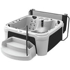 Luxuria Spas 4 – Person 51 – Jet Acrylic Square Hot Tub with Ozonator