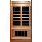 Dynamic Sauna  Barcelona 1-2-person Low EMF (Under 8MG) FAR Infrared Sauna (Canadian Hemlock)