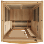 Dynamic Sauna  Barcelona 1-2-person Low EMF (Under 8MG) FAR Infrared Sauna (Canadian Hemlock)