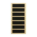 Dynamic Sauna  Heming 2-person Corner Low EMF (Under 8MG) FAR Infrared Sauna (Canadian Hemlock)