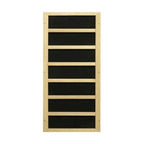 Dynamic Sauna  Heming 2-person Corner Low EMF (Under 8MG) FAR Infrared Sauna (Canadian Hemlock)