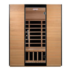 Dynamic Sauna  Valencia 3 Person Ultra Low EMF FAR Infrared Sauna