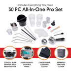 30-Piece Espresso Machine