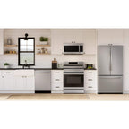 Samsung  24 in. Top Control Tall Tub Dishwasher in Fingerprint Resistant Stainless Steel with AutoRelease, 3rd Rack, 48 dBA