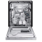Samsung  24 in. Top Control Tall Tub Dishwasher in Fingerprint Resistant Stainless Steel with AutoRelease, 3rd Rack, 48 dBA