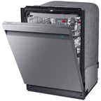 Samsung  24 in. Top Control Tall Tub Dishwasher in Fingerprint Resistant Stainless Steel with AutoRelease