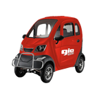 GIO GOLF ENCLOSED MOBILITY SCOOTER 60V 1200W, top speed 18mph, Range up to 30 miles, backup camera, heater, fan, alarm, media center, 500lb load capacity