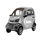 GIO GOLF ENCLOSED MOBILITY SCOOTER 60V 1200W, top speed 18mph, Range up to 30 miles, backup camera, heater, fan, alarm, media center, 500lb load capacity