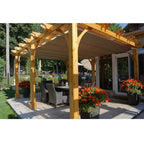 Breeze Cedar Wood Pergola – Outdoor Living Today 12′ x 16′