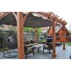 Breeze Cedar Wood Pergola – Outdoor Living Today 12′ x 16′