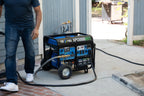 DuroMax 13000 Watt, Tri Fuel Portable Generator, w/ CO Alert