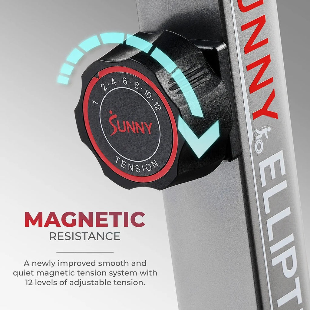 Smart Elite Long Stride Length Magnetic Elliptical